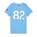 Manchester City Rico Lewis #82 Hjemmedrakt Dame 2025-26 Korte ermer